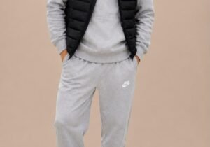 Conjunto Deportivo Gris con Chaleco