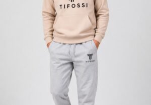 Conjunto Deportivo Beige & Gris Melange